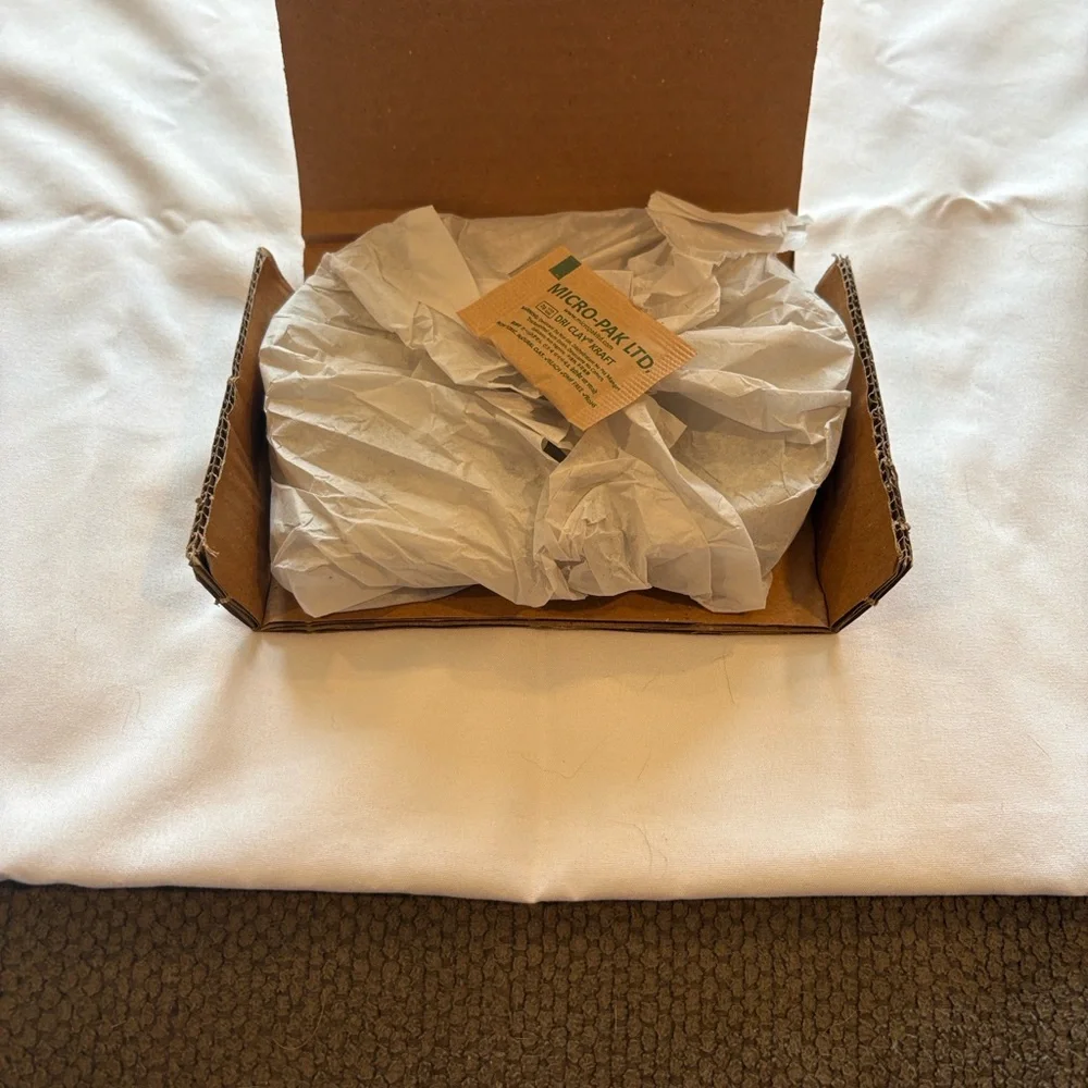 Archipelago Boxed Soap Dish - Marble Soap Dish - Natural Beige
